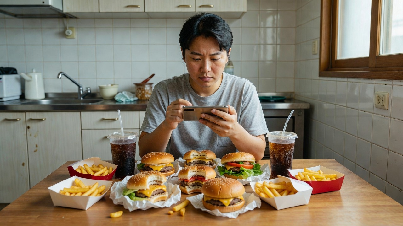 패스트푸드 영양 비교 목차와 활용 방법을 보여주는 이미지